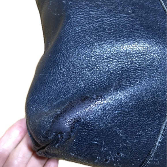 IIBisonte Grained Leather Large Tote Shoulder Handbag DISTRESSED - Picture 6 of 16